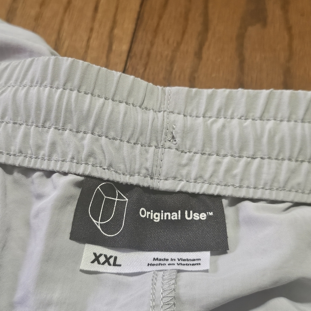 Original Use Woven Cargo shorts 6.5" Light Gray Size XXL - Picture 10 of 13